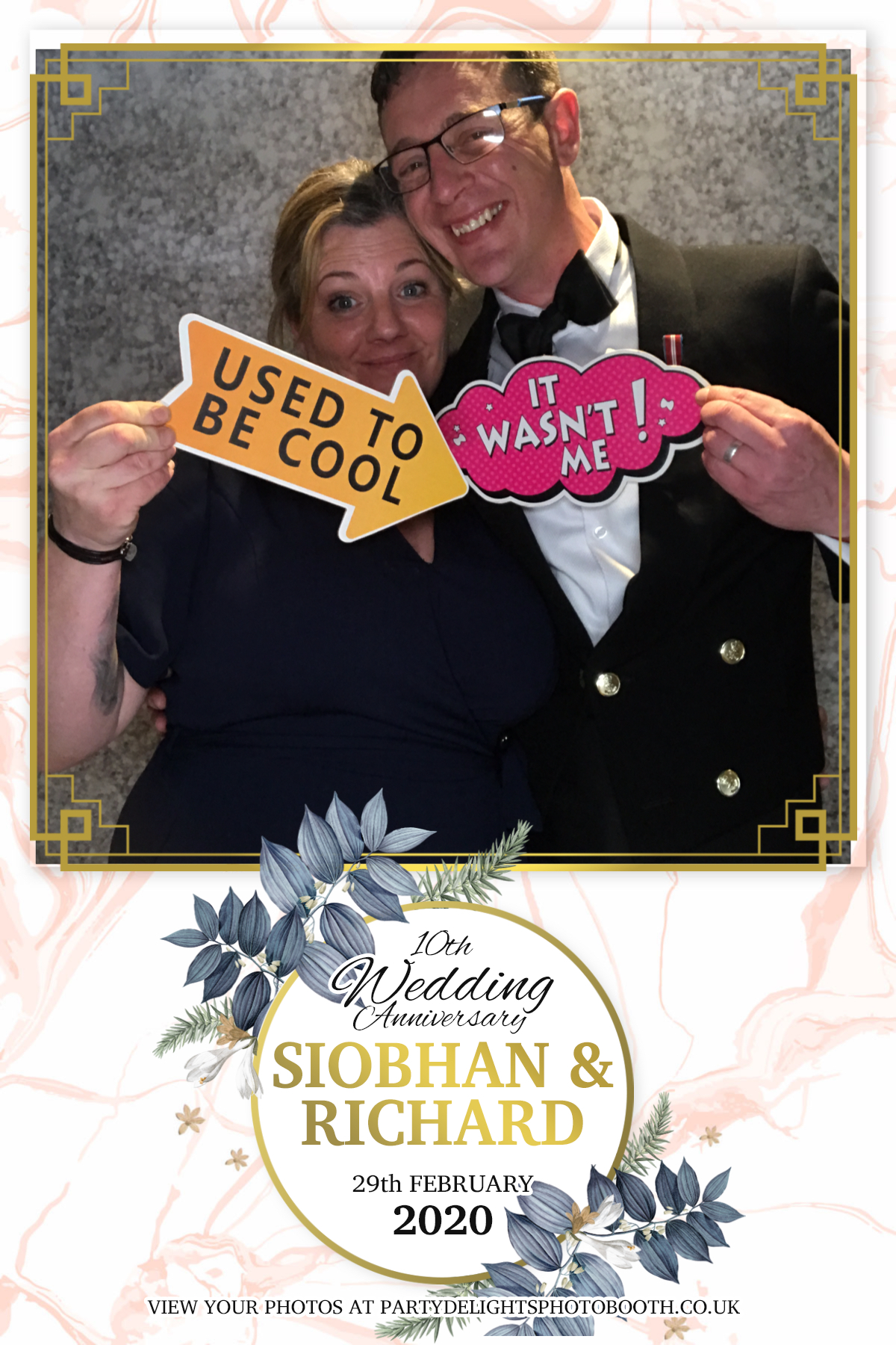 Siobhan and Richards Vow renewal  | View more photos from the event at gallery.partydelightsphotobooth.co.uk/u/PartyDelightsPhotoBooth/Siobhan-and-Richards-Vow-renewal